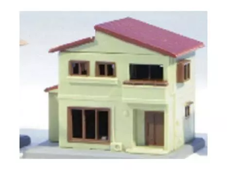 Rokuhan Z gauge дом B Бежевый S043-1 Двухэтажный