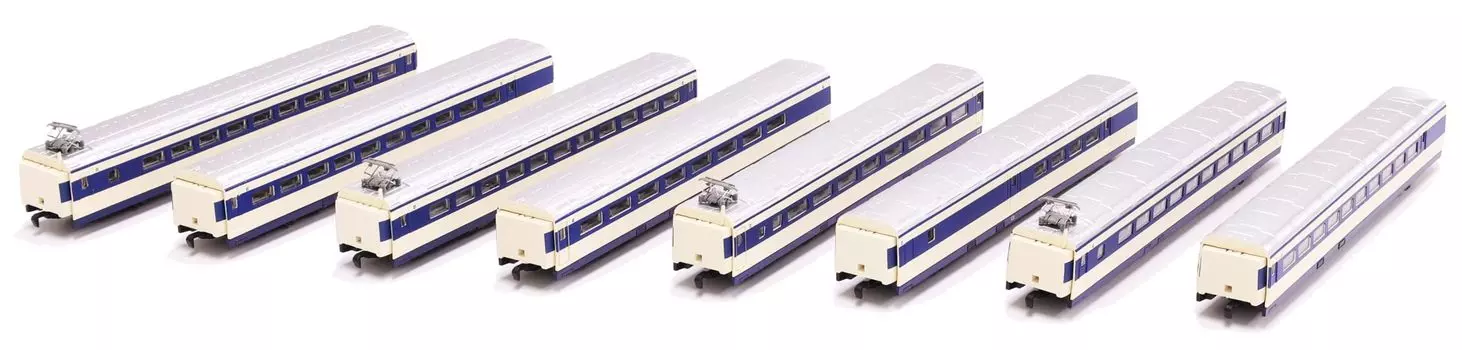 Rokuhan Z Gauge JNR 0 Series Shinkansen Early Type Additional Set Railway Model Train Hikari 8-Car ST016-4