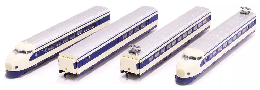 Rokuhan Z Gauge JNR 0 Series Shinkansen Early Type Basic Set Железнодорожная модель поезда Hikari 4-вагонный T020-2