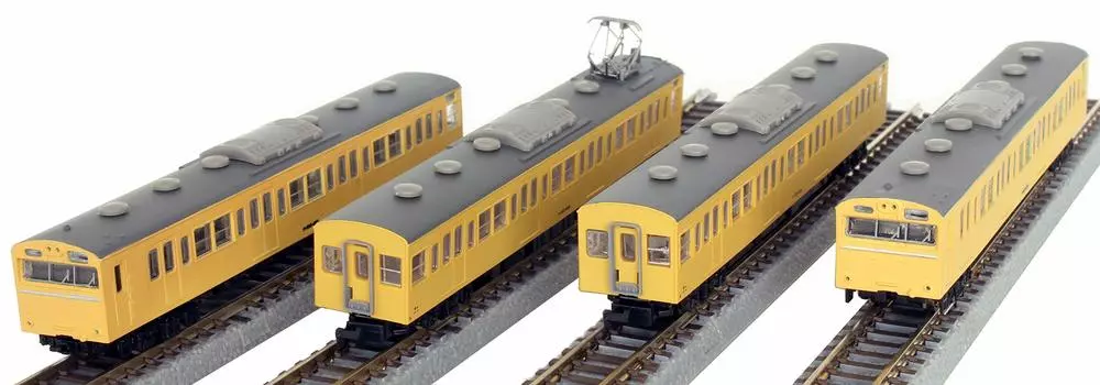 Rokuhan Z Gauge JNR 103 Series Canary High Cab Type Basic Set Железнодорожная модель поезда 4-вагонный T022-13