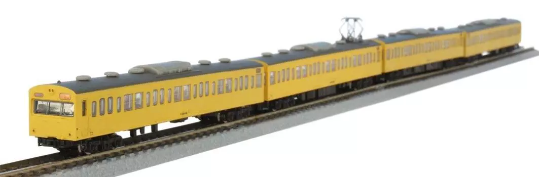 Rokuhan Z gauge JNR 103 series Canary Sobu line type basic set T022-3 4-car