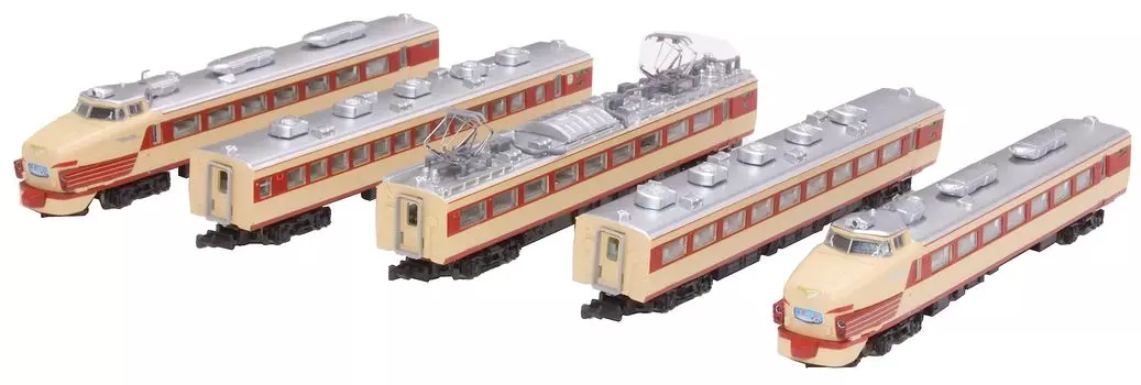 Rokuhan Z gauge JNR серия 485 экспресс ранний JNR базовая модель электропоезд поезд, модель, Raicho, цветной, набор из 5 вагонов, T030-4, поезд,