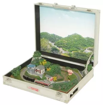 Rokuhan Z Gauge Mini Trunk Layout High Ground Type Сборочный тип Железнодорожные модели Поставки S063-1