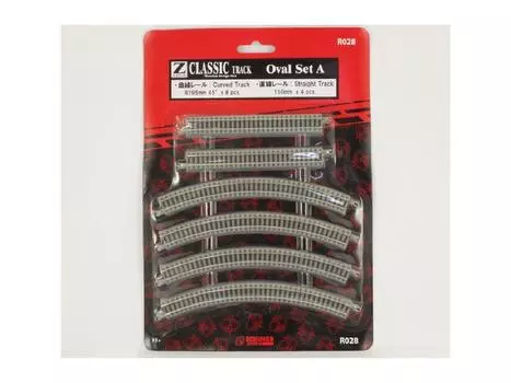 Rokuhan Z Gauge R028 Классический трек Овальный комплект A