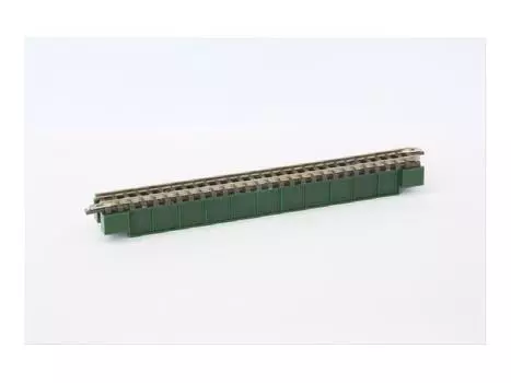 Rokuhan Z gauge R071 железный мост с балками настила (зеленый)