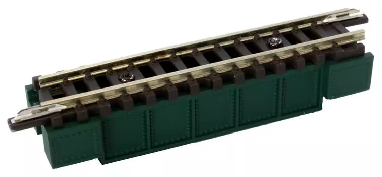 Rokuhan Z Gauge R086 Балочный мост с палубой, короткий, зеленый