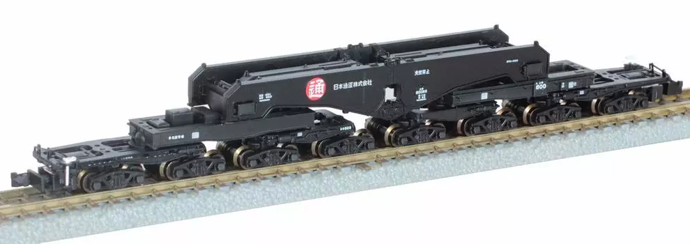 Rokuhan Z Gauge Shiki 800 Type Big Car B2 Beam Transformer Transport Railway Model Freight Car T037-1