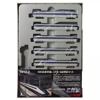 rokuhan Z gauge T013-2 500 series Shinkansen V formation echo 5-car add-on set