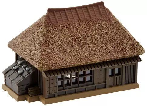 Rokuhan Z gauge Thatched roof farmhouse S024-1