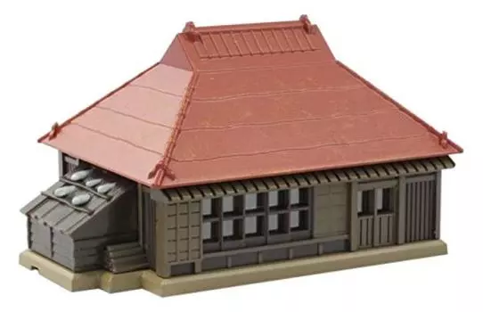 Rokuhan Z gauge Tin roof farmhouse S025-1 (red) красный