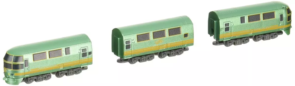 Rokuhan Z Gauge Z Shorty Kiha 71 Series Yufuin no Mori Железнодорожная модель дизельного вагона ST007-1