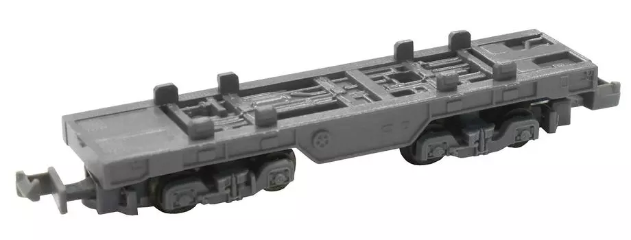 Rokuhan Z Gauge Z Shorty Контейнерный грузовой вагон Серая железнодорожная модель грузового вагона SA006-2 серый