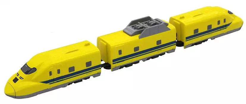 Rokuhan Z Gauge Z Shorty Type 923 Doctor Yellow T5 Formation Железнодорожная модель поезда ST004-1 жёлтый