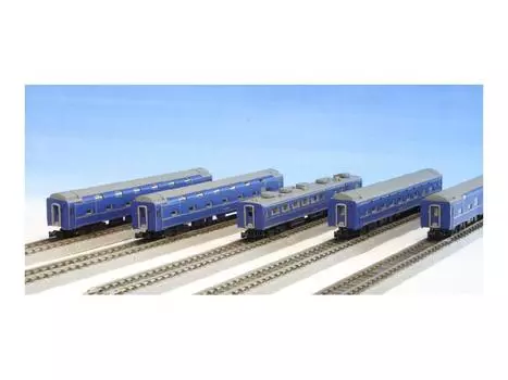 Rokuhan Z-образная колея 24 серии Hokutosei JR Hokkaido комплект расширения формации T016-2 5-вагонный
