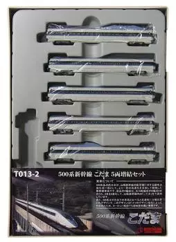 Rokuhan Z-образная колея 500 серии Shinkansen V-образный состав Кодама, комплект расширения T013-2, 5 вагонов