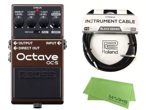 [Roland Cable + Cross Set] BOSS Octave OC-5 Octave
