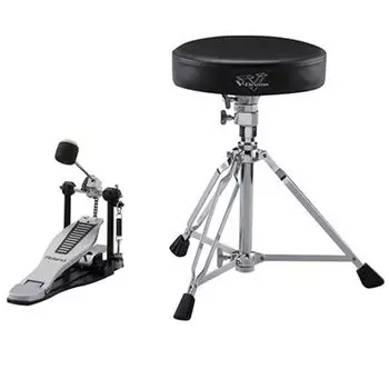 Roland Roland Аксессуары для барабанов Kick Pedal Drum Throne Drum Stick Set DAP-3X чёрный