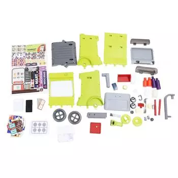 Ролевые игры Игрушечный набор кассового аппарата Образовательный интерактивный калькулятор Кофемашина Холодильник Ки