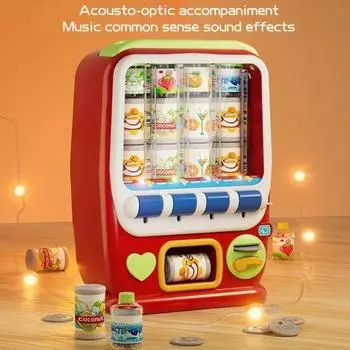 Ролевые игры Игрушка с деталями Имитация монеты Мягкий свет Реалистичные покупки Музыка Познавательная