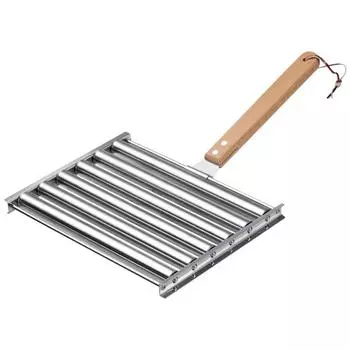 Ролик для хот-догов 5, емкость для хот-догов, барбекю, гриль для хот-догов для равномерного приготовления хот-догов Medium