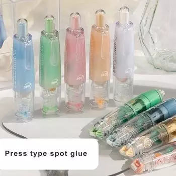 Ролик для клейкой ленты, выдвижной ролик для двусторонней ленты, диспенсер для клейкой ленты для скрапбукинга для домашней школы чистый