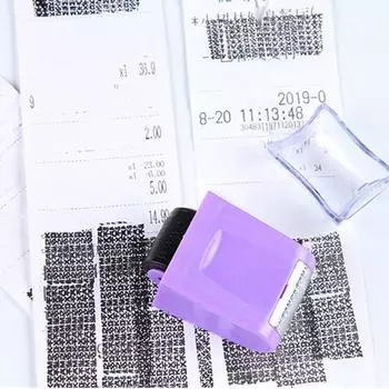 Ролик для конфиденциальности удостоверений личности Маленький экологически чистый портативный с сильным покрытием Прочный водонепроницаемый Простой в эксплуатации Защитный ролик для личной информации фиолетовый