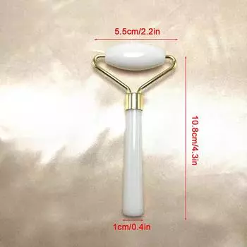 Ролик для лица Гуа Ша Скребок Доска Лифтинг тела Массажер для похудения Красота Инструмент розовый