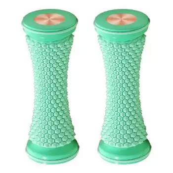 Ролик для массажа мышц йоги Ролик для расслабления икроножных мышц Портативный инструмент для массажа икр и талии для мужчин и женщин зелёный