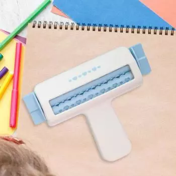 Ролик для оттиска бумаги, трубка для бумаги, художественный валик для бумаги, детский сад, интеллектуальный ручной счет, тиснение, цветок, производитель Straight line style