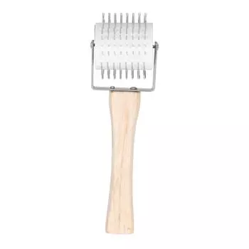 Ролик для распечатывания меда из нержавеющей стали, игольчатый ролик для пчеловодства, инструмент для извлечения пчел