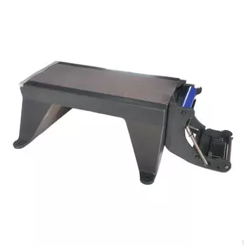 Ролик для резки толстой ленты, 33,6 X 19 10 см, компактный, с зазубренным лезвием, экономит место, для темно серый