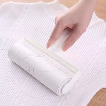 Ролик для удаления бытовой пыли и волос - липкая роликовая щетка 16 см Large size 16cm (60 layers per roll)