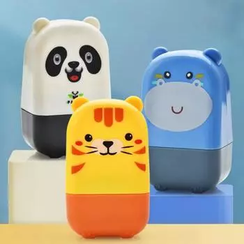 Ролик для защиты личности, привлекательный компактный размер, многоразовый, креативная печать для защиты личных данных, офисные принадлежности A