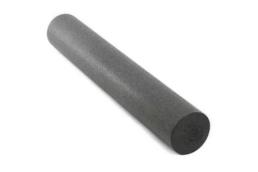 Ролик из пеноматериала для растяжки на шесте для йоги RIORES (черный) чёрный