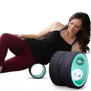 Ролик из пены Chirp Wheel, ролик из пены для спины, направленный на боли в спине, триггерные точки для глубоких тканей мышц, круглый ролик из пены высокой плотности