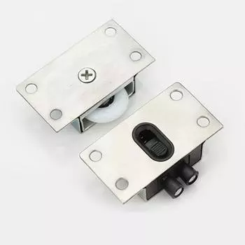 Ролики для дверей из нержавеющей стали, раздвижные колеса, шкив для шкафа, подвесной шкаф