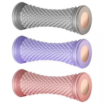 Ролики для массажа ног Эргономичный рефлексологический массажер для ног при подошвенном фасциите gray