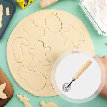 Роликовая форма для пасты Yousheng, лезвие из нержавеющей стали для формирования одним щелчком, эргономичная ручка, легко чистить, многофункциональный инструмент для выпечки A