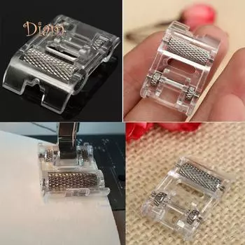 Роликовая прижимная лапка с низким хвостовиком диаметром для домашней швейной машины Singer Brother Janome, аксессуары