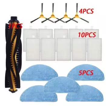 Роликовая щетка, боковая щетка HEPA-фильтр для Proscenic 800T 820S Liectroux C30B, фильтр, детали для робота-пылесоса, набор швабр