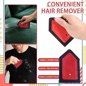 Роликовая щетка для чистки одежды, устройство для удаления и прилипания волос при скручивании одежды One Size чёрный