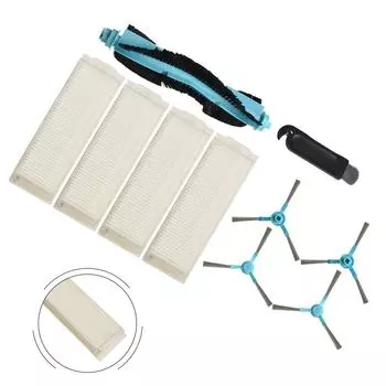 Роликовая щетка и фильтры, совместимые с пылесосами Cecotec и Conga