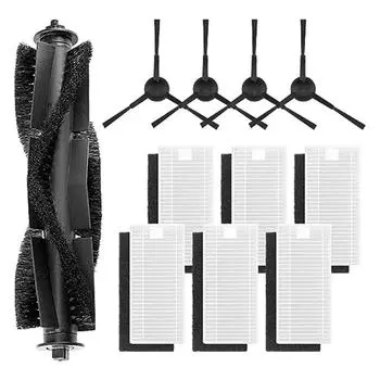 Роликовая щетка Основная щетка Боковая щетка Фильтр HEPA-фильтр Аксессуары Подходят для робота-пылесоса Thamtu G11 Аксессуар