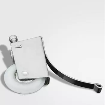 Роликовые колеса для раздвижной двери шкафа, бесшумная фурнитура для раздвижной двери