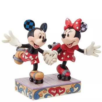 Роликовые коньки Enesco Mickey Minnie Размер xx 14 см DTR6014315 Статуэтка/фигурка ``DISNEY TRADITIONS и 10,5 18,5