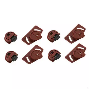 Роликовые раздвижные двери для шкафа, практичные, 4 пары, для шкафа, книжного шкафа