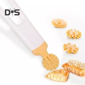 Роликовый докер, инструмент для резки теста, пищевой класс, без бисфенола А, мини-размер, легкий инструмент для резки теста «сделай сам», кухонные аксессуары жёлтый