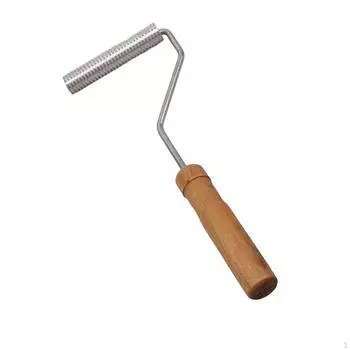 Роликовый инструмент из стекловолокна, пузырьковая лопатка, эргономичная ручка, ручное ламинирование смолой 25mmx100mm