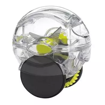 Роликовый измельчитель чеснока, легко чистящийся ручной измельчитель чеснока, роликовая мясорубка, измельчитель, режущий инструмент, кухонные гаджеты зелёный