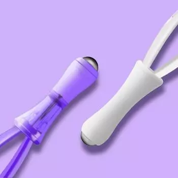 Роликовый массажер для рук с акупунктурными точками на 360 градусов, ручной массажер для суставов пальцев, снимает усталость пальцев, улучшает кровообращение синий